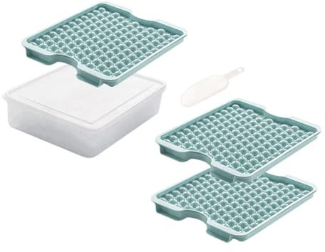 Cabilock 1 Satz Eiswürfelform Arbeitsplatte Für Eismaschinen Formen Für Eiswürfel Jungtier Würfelmacher Eisformen Eiswürfelbehälter Für Den Gefrierschrank Eisgitterform Sky-blue Plastik