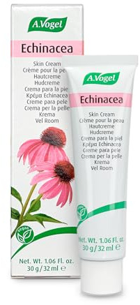 A.Vogel Echinacea Creme | Natürliche tägliche Feuchtigkeitsversorgung | Frische Wirkstoffe | Schweizer Bioanbau | Körperpflege | 30 Gramm
