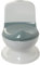 VERTBAUDET Pot Enfant Motif Animalier Vert Sauge TU