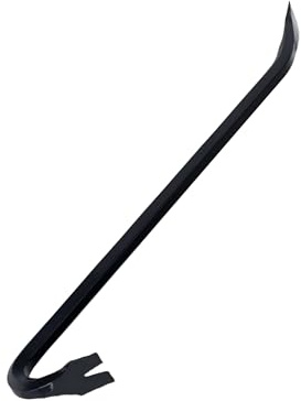 Relaxdays Pied-de-biche XL, 90 cm, en acier trempé, pour lever et tirer des clous, outil de démontage, noir