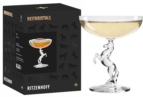RITZENHOFF Champagnerglas - 200 ml - Made in Germany | Artikelnr. 9011001, Serie Reitkristall, 1 Champagnerglas 200 ml, Kristallglas, spülmaschinenfest