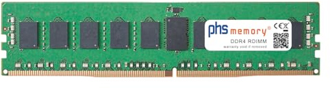PHS-memory 8GB RAM Speicher kompatibel mit ASRock D1521D4I DDR4 RDIMM 2133MHz PC4-2133P-R