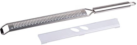 c|h|g Reibe EasyDo, Universalreibe aus Edelstahl mit Klingenschutz, 39 x 3.5 x 1.5 cm, rostfrei und langlebig, 3455-00