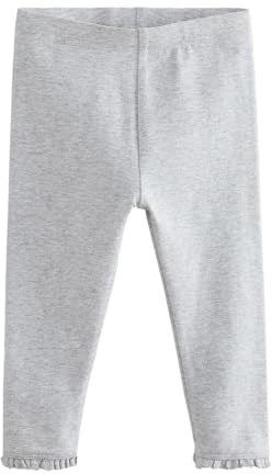 NEXT Mädchen Basic-Leggings Grau 3-6 Monate