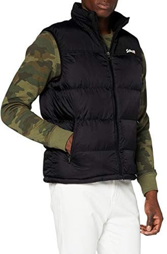 Schott Doudoune sans manches ref 50339 Noir - Noir - XL