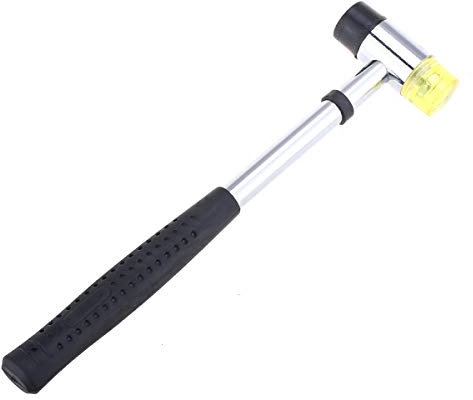 Musiclily Basic 25cm Länge Doppelköpfig Bund Fret Hammer Gummi Dual-Face Bunddraht Mallet für Gitarrenbass Ukelele Banjo Mandoline