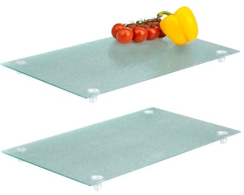 bremermann Herdabdeckplatte // 2er Set // Sicherheitsglas // ca. 30 x 3 x 52 cm (B/H/T)