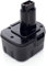 VANTTECH 4.8ah Ni-MH Replacement for Dewalt 12V battery DE9074 DW9072 DW9071 DE9071 DC9071 DE9072 DE9075 152250-27 397745-01