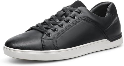 Bruno Marc Zapatillas de Deporte de Moda para Hombre, Zapatos Casuales.,Size 44.5,Negro,SBFS211M