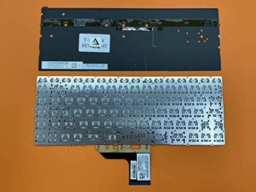 T-ProTek DEUTSCHE-Tastatur Keyboard Beleuchtung kompatibel für HP Spectre x360 13-w004ng (Z3E38EA)