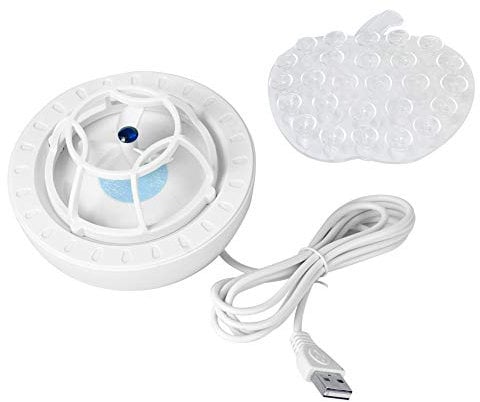 Ejoyous Mini Lave-Vaisselle, Lave-Vaisselle à Ultrasons USB Machine à Laver Turbo Automatique Ménage Lave-Vaisselle Électrique pour La Maison Cuisine Voyage Voyage d'affaires(Bleu)