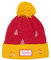 kyds Kinder Wintermütze für Jungs und Mädchen ab 2 Jahren, aus 50% recyceltem Polyester, Cooler Winter Beanie mit Bommel (Red Fox)