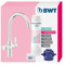 BWT Wasserfilter AQA drink Pure 2.0 Filtert Kalk, Chlor & Schwermetalle – Untertisch Trinkwasserfilter System inklusive Armatur – Mineralisierung mit Zink und Magnesium (Zink+MP200)