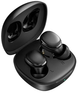 Xmenha In Ear Kopfhörer Kabellos Bluetooth Mini Schnurlos Buds Mädchen Wireless Earphones Headphones Earbuds iPhone Drahtlos Ohrhörer im Ohr mit Mic Arbeit Reisen Xmenha-ZXY-XY-11-Schwarz