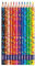 Maped - ergonomische Drei-Kant-Buntstifte, Farbstifte PIXEL PARTY - x12 Stifte - mit PIXEL-Motiven bedruckt