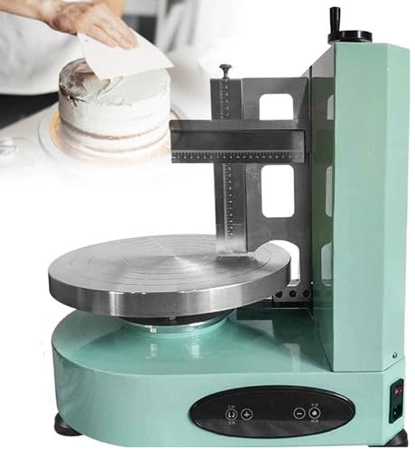 Máquina automática for pasteles con plato giratorio for pasteles,Máquina automática de recubrimiento for esparcir crema for pasteles de cumpleaños,Herramientas for hornear pasteles de cumpleaños de 35