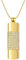 GARRULAX USB Flash Drives,16GB/32GB/64GB/128GB USB2.0 Heart Shape Memory Stick Date Storage Pendrive Thumb Drives with Chain (Gold, 16GB)