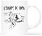 𝗖𝗔𝗗𝗘𝗔𝗨 𝗣𝗟𝗨𝗦 Mug Personnalisé Prénom - Tasse L'équipe de papa - Cadeau Fete Des Peres Personnalisé, Cadeau Papa Personnalisé, Tasse Personnalisable Fete Des Pere, Tasse Papa Original