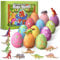 Briney 12 Pack Bath Bombs for Kids with Surprise Dinosaur Toys Inside,Dinosaur Bath Bombs Natural Kids Bubble Bath Fizzers Bath Bomb Gifts Set,Christmas Birthday Gifts for Boys Girls