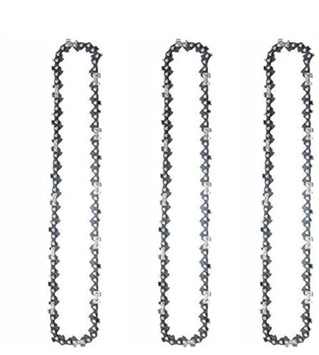 NIUSABOU Le Guide elettroniche. Set di Catene e Piastre Guida da 8 Pollici Mini Motosega elettrica Sega da potatura elettrica Accessorio di Ricambio for Attrezzi da Giardino(3 X 8 inch Chain)