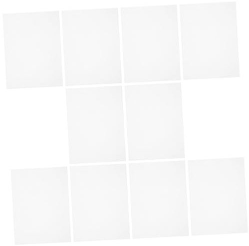 HOMSFOU 10Stücke Aktenvernichter Ölpapier für Rostschutz und Schmierung Praktische Schmierblätter zur Pflege von Schreddern für Längere Geräte