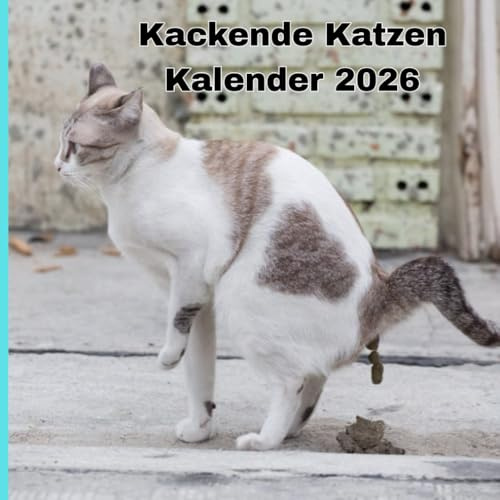 kackende katzen kalender 2026: 12-Monats-Kalender von Jan 2026 bis Dez 2026 mit Notizbereich – Ein ideales Geschenk für besondere Menschen.