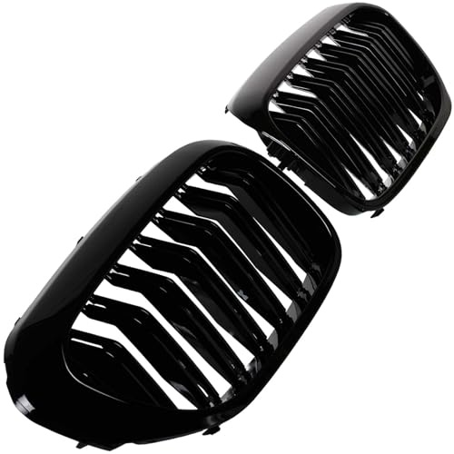 Doppelsteg Kühler-Grill Nieren Schwarz | Ref.no. 11307058 Kompatibel mit 5 (G30, F90),5 Touring (G31)