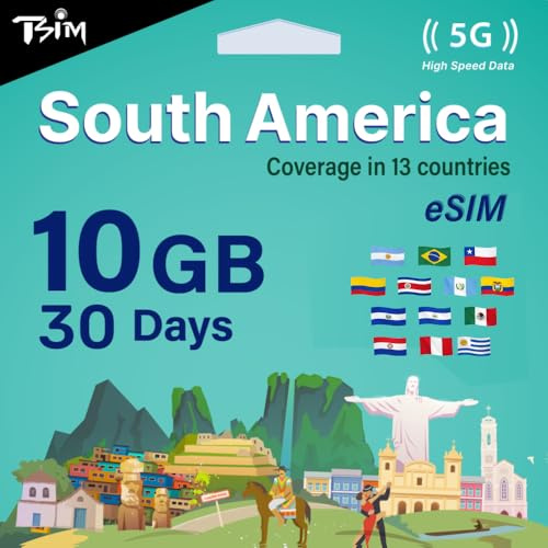 Multi-Operator 5G/4G: Die eSIM wechselt automatisch zwischen großen Netzen für optimale Abdeckung – selbst in abgelegenen Regionen. 10 GB Highspeed-Daten mit Hotspot-/Tethering-Unterstützung.