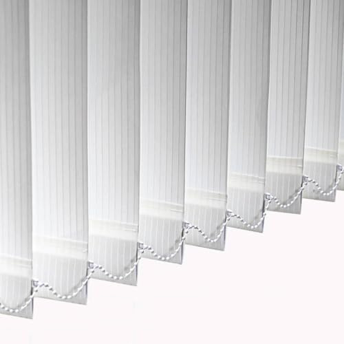 HDEYRSX Lamellenvorhang Schiebevorhang Komplettset Flächenvorhang Blickdicht lichtdurchlässig Fenster Vorhang Vertikaljalousie für Tür und Fenster viele Farben Maßanfertigung (130cm x 170cm)