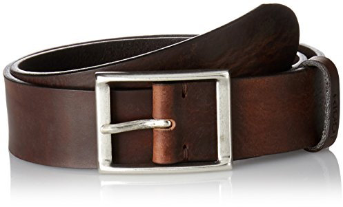 Joop breiter Gürtel Herrengürtel fein strukturiert Rindsleder Cognac, d.brown (52), 115