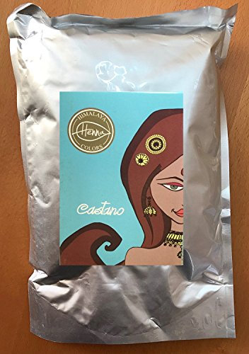 Himalaya Henna Colors - Henna Natural para el cabello 500 g - castaño