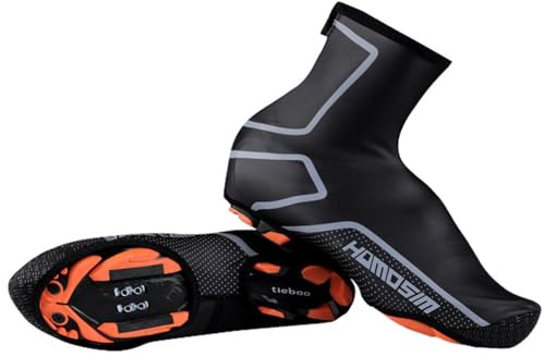 HomDSim Cycling Shoe Covers Winter Waterproof Windproof Warmer Mountain Road Bike Shoe Covers Outdoor Sports Rain Overshoes