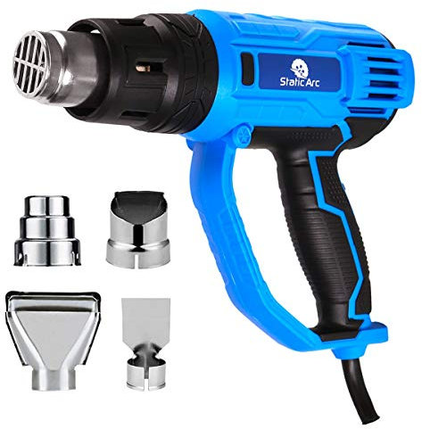 2000W Electric Heat Gun HOT AIR Nozzle Variable Temperature Paint Glue Dry Seal