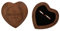 FORYOU24 Ringkissen als Herz aus Holz mit Gravur zur Hochzeit Motiv 02 dunkel - Ring Schatulle mit Deckel personalisiert, Namen und Datum, Holz Ringbox zur Trauung oder Verlobung, Ringträger