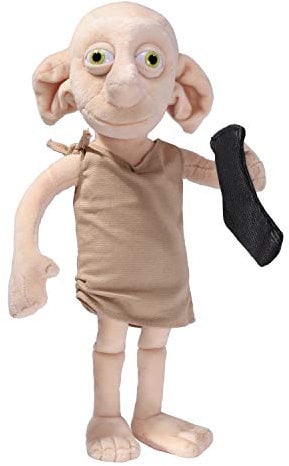 The Noble Collection Dobby Interactive Plush Officially Licensed 11in (32cm) Harry Potter Toy Dolls House-elf Plush Speaks 16 Phrases - for Kids & Adults