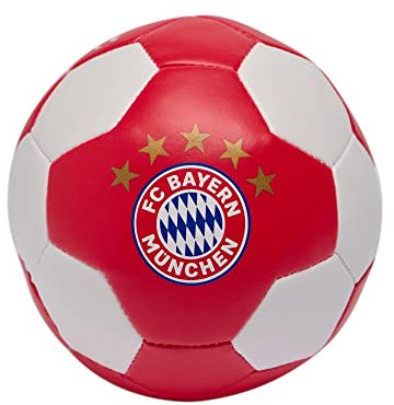 FC Bayern München Softball Rot/Weiß ca. 10 cm