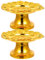 VICASKY Kuchenstand 2 Stücke Buddhistisches Angebot Tablett Teller Lotus Snack Servierschale Teller Obst Lebensmitteltisch Serviert Platter Cake Feng Shui Buddhistische Liefert