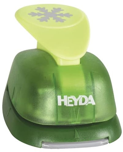 NEU Motivstanzer/Locher XL, Eiskristall/Schneeflocke, Motivgröße ca. 3,6cm