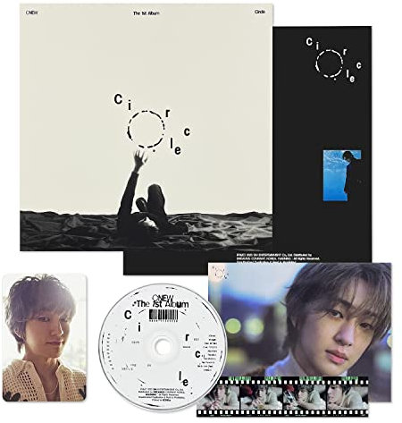 ONEW - 1ST ALBUM [Circle] (Photobook Ver.) Sleeve Cover + Photobook + CD-R + Envelope + Sequence Film + Mini Poster + Photo Card + Poster + 2 Extra Photocards