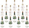 24pcs Mini Champagne Bottle Bubble Bulk Small Bubble Bottle Wedding Favors Champagne Bottle Shaped Bubbles Bachelorette Party Wedding New Years and Celebration Party Supplies