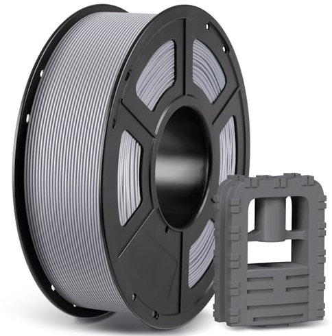 ANYCUBIC ASA Filament 1.75mm, 3D Drucker Filament geeignet für den Druck von Outdoor Funktionsteilen, Wetter- und Hitzebeständig 1KG Grau