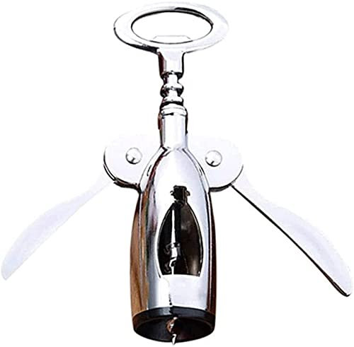 CAFFIA Apriscatole, Apertura Multifunzionale di Bottiglia di Vino da cavatappi, cavatappi da Cameriere con Tappo Set for entusiasti del Vino, camerieri