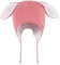 LACOFIA Baby Wintermütze Kleinkind Mädchen Earflap Beanie Kinder Warme Fleece Gefüttert Kaninchen Hut Strickmützen mit 2 Öhrchen Rosa 1-2 Jahre M