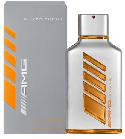 Mercedes AMG Silver Thrill EDP 100ml Parfüm für den Herren INCC