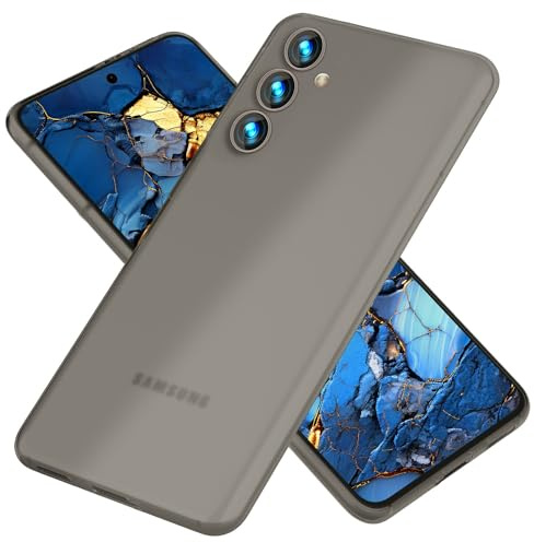 NALIA Ultra Slim Hardcase für Samsung Galaxy S24 - Hülle | Taupe Transparent, Vergilbungsschutz, UV-stabiles Polycarbonat, Linsen einzeln umschlossen, Anti-Fingerprint