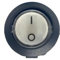 Tasto Interruttore Accensione ON-OFF 1/0 4 Contatti 6A 250V - 10A 125V Ricambio Per Macchina Da Caffè Compatibile Con Faber Slot (versioni Plast e Inox) Fabila Mini Slot Geabar
