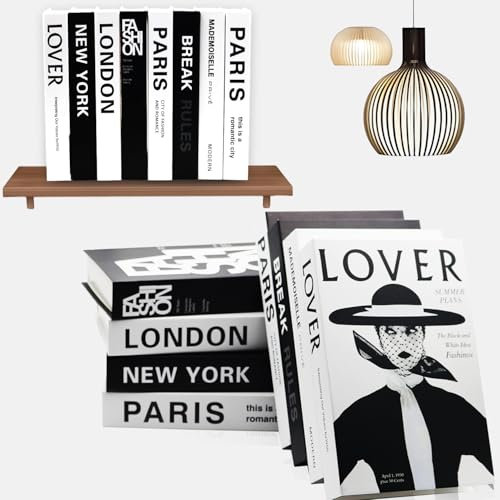 YUJUVI Livres Decoration Maison 5 Pièces Faux Livre Decoration Pliables Décoratifs Livres Decoration d'interieur pour Maison Salon Tables Basses Decoration (8 Pièces A)