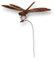Crispe home & garden massives Edelrost-Windspiel Gartenstecker Figur Libelle groß, wetterfest - Höhe 155 cm