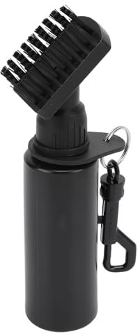 RASTKY Tragbarer Club Cleaner Pinsel, Tief Reinigung Plastik Club Pinsel mit Wasserflasche, Tragbarer Golf Club Pinsel für Männer Frauen