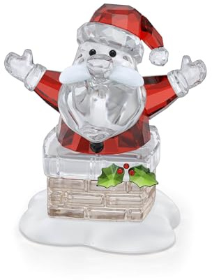Swarovski Holiday Cheers Weihnachtsmann und Schornstein
